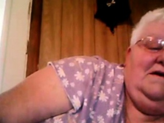 Webcam measure exotic BBW Granny