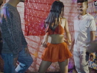 Desi Bihari Chapri Live Nude Dance Show with Hot Girl Pratibha and All Boys