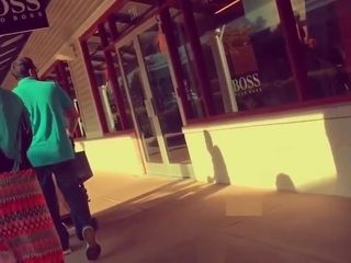 hijab wife big ass walking in street